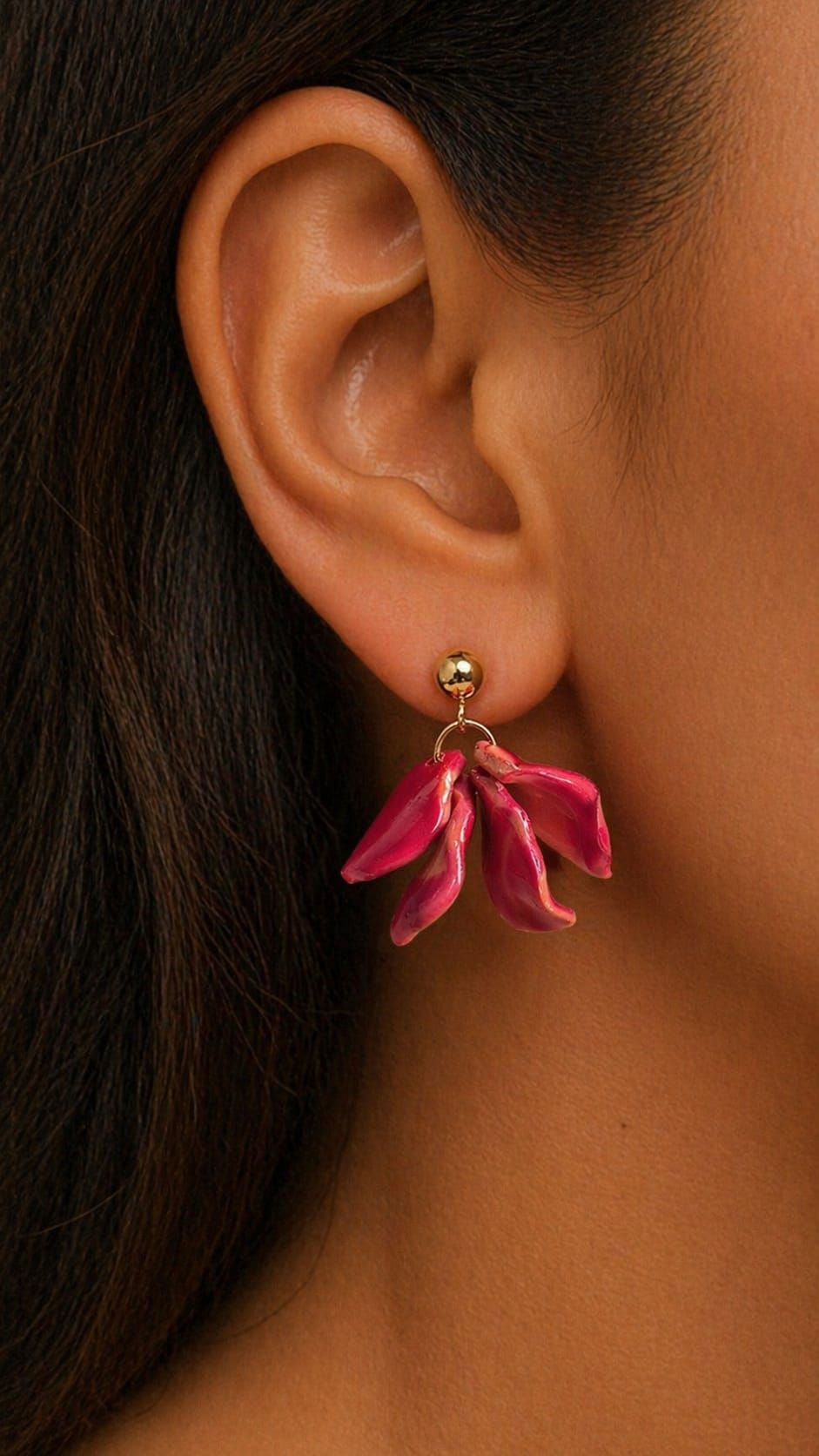 Boucles d'oreilles NYMPHÉA