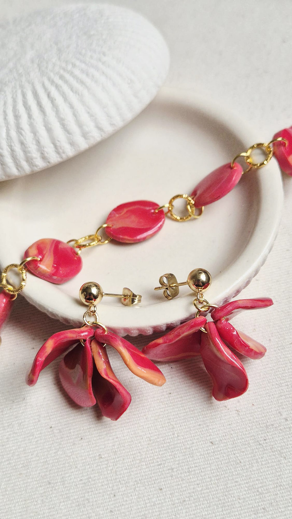 Boucles d'oreilles NYMPHÉA